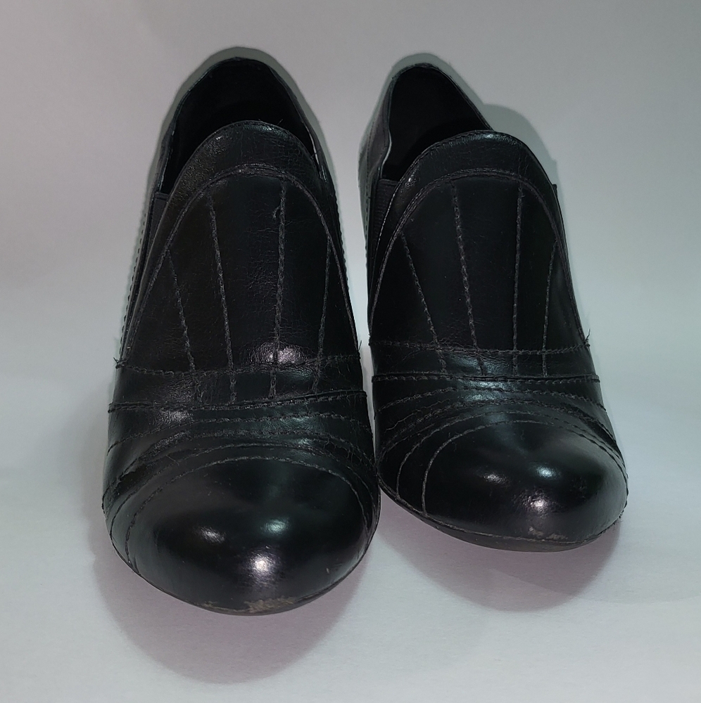 Franco Sarto Black Ankle Boots - 8.5